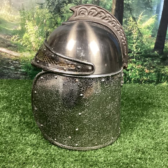 Vintage Medieval Camelot Knight Helmet Ice Bucket - Picture 5 of 15